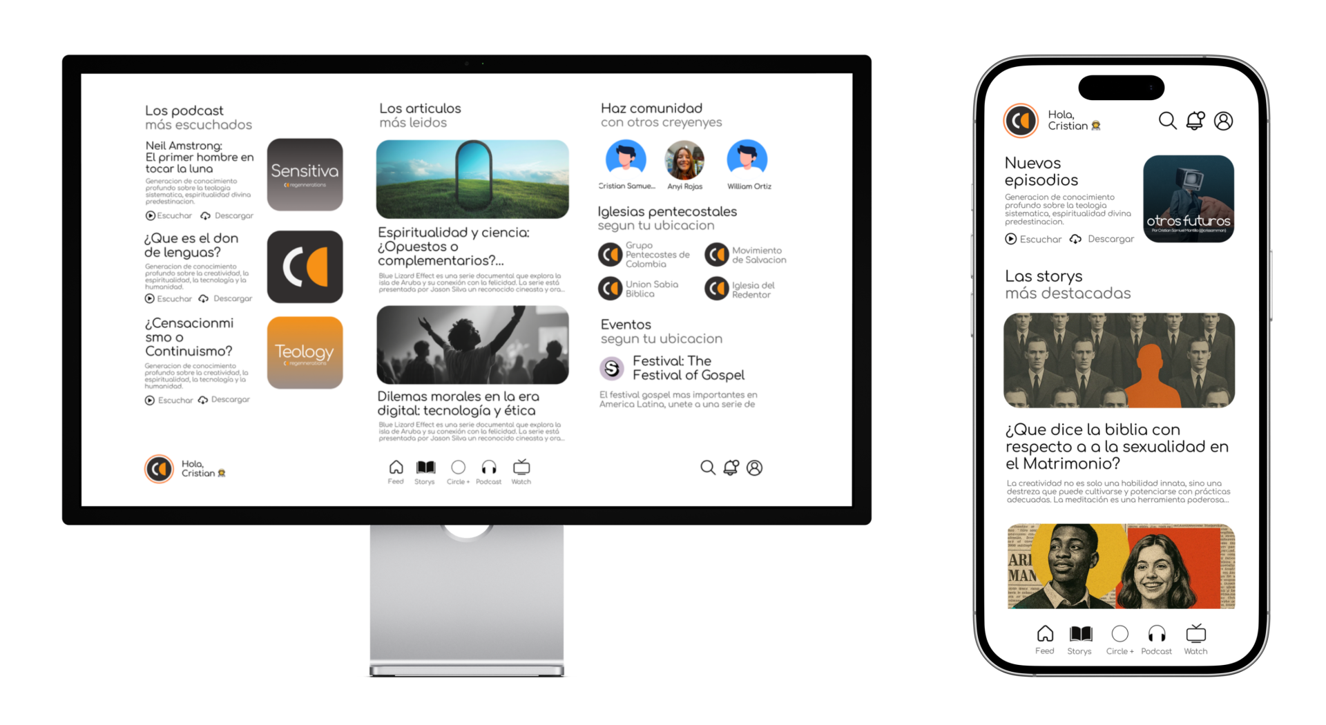 Regennerations Mockup
