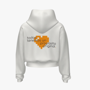 hoodies: punto de origen (white)
